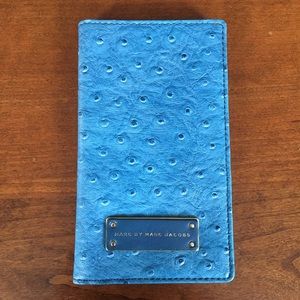 Marc by Marc Jacobs Blue Leather Wallet